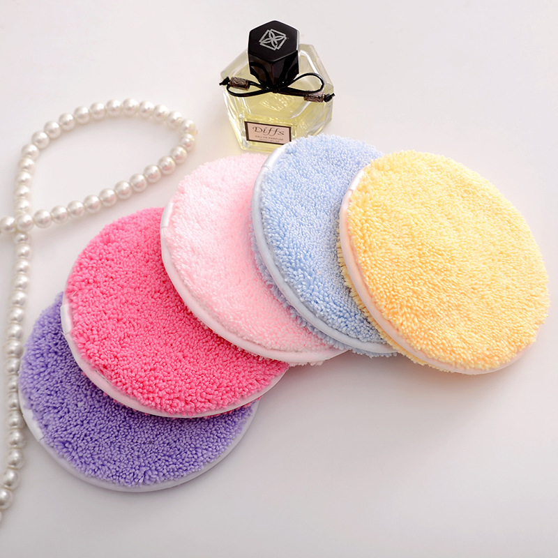 Eco-Friendly Microfiber Makeup Removal Pads for Gentle Cleansing