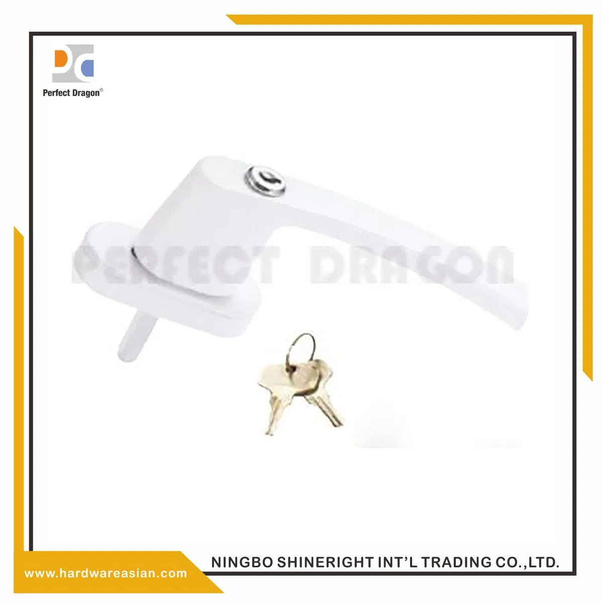 Rust Resistant Window Handle with Oxidation Finish for UPVC Aluminum Doors