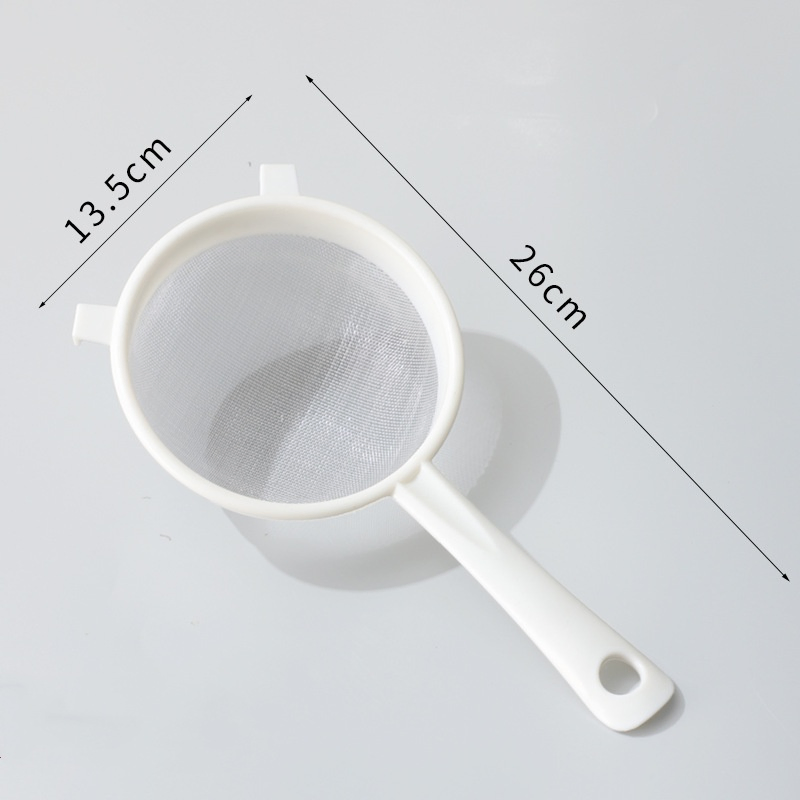 Simple Plastic Filter Funnel Juice Soy Milk Filter Tool Flour Sieve