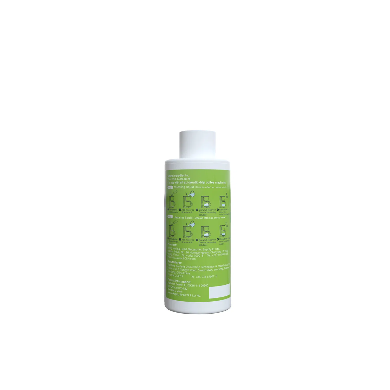 Intensive Coffee Machine Cleaning Set Features Descaler and Cleaner