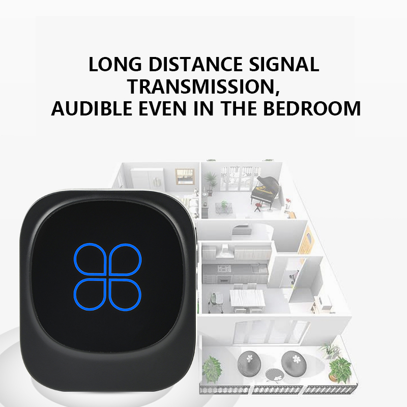 Hot Sold IP68 Waterproof EU UK Us Plug Customized 38 Music Tracks Smart Outdoor Wireless Doorbell