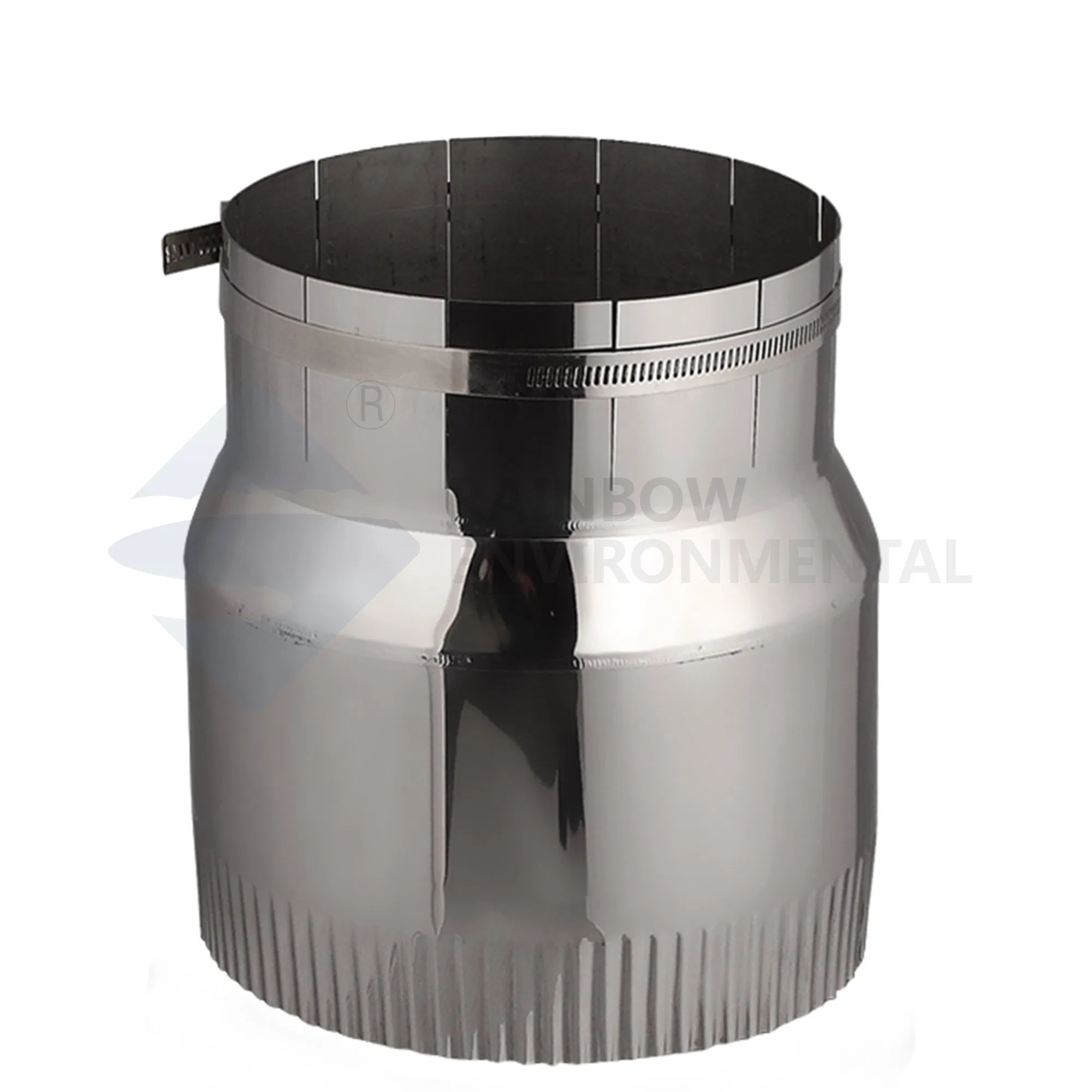 Stainless Steel or Galvanized Stove Chimney Accessories for Wood Burning Stoves