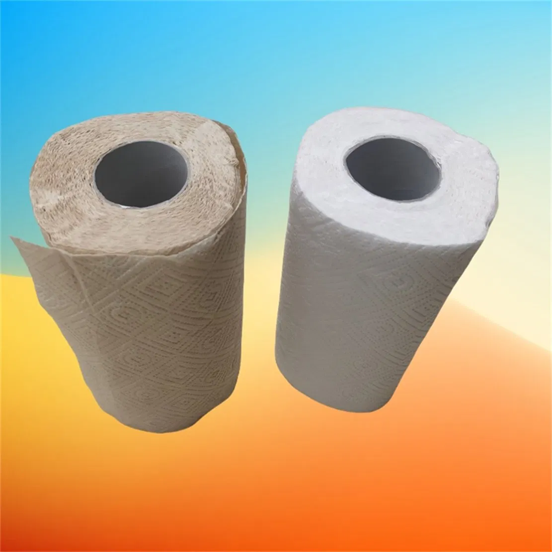 Premier Quality 2 Ply Virgin Bamboo Soft Kitchen Paper Embossing Towel for Home and Restaurant