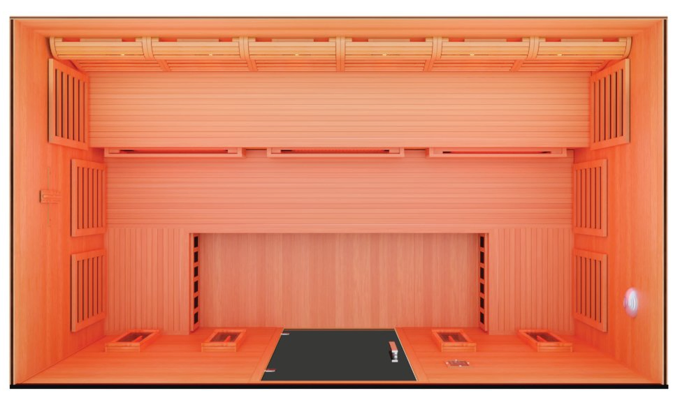 Инфракрасная сауна премиум-класса на 12 человек