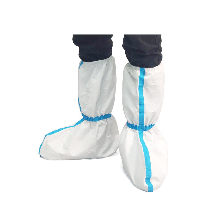 Hot Selling Anti-Slip Disposable PE Microporous Boot Shoe Covers in Rain