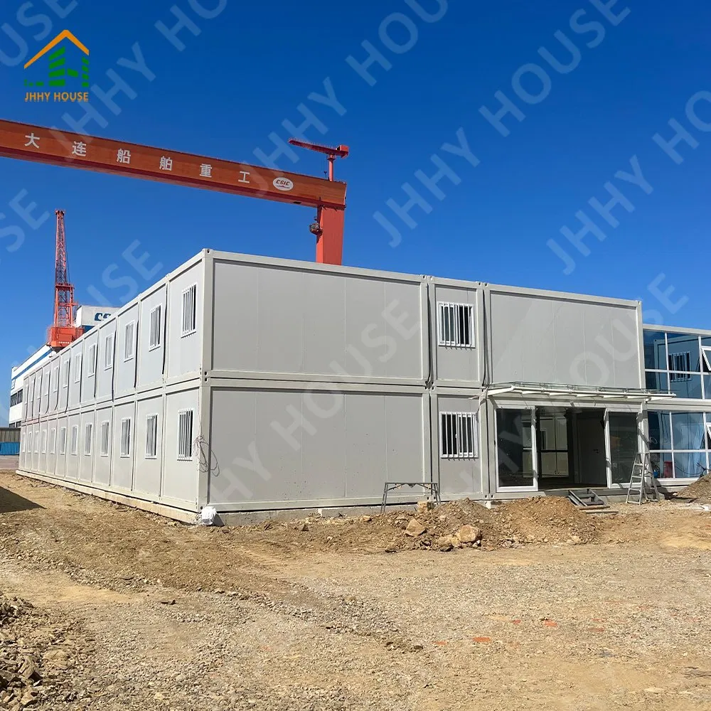 Low Price Temporary Folding Offices Modern Modular Living Space Foldable Container House
