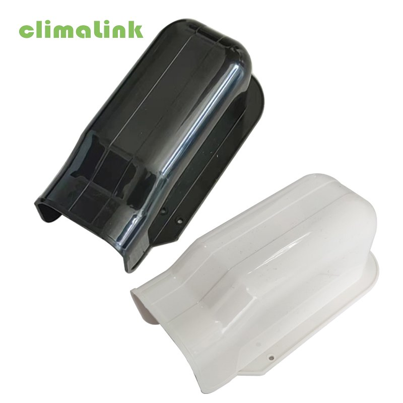 90 Degree Elbow Corner Plastic AC Line Set Cover Aircon Spare Parts for Ductless Mini Split Air Conditioner