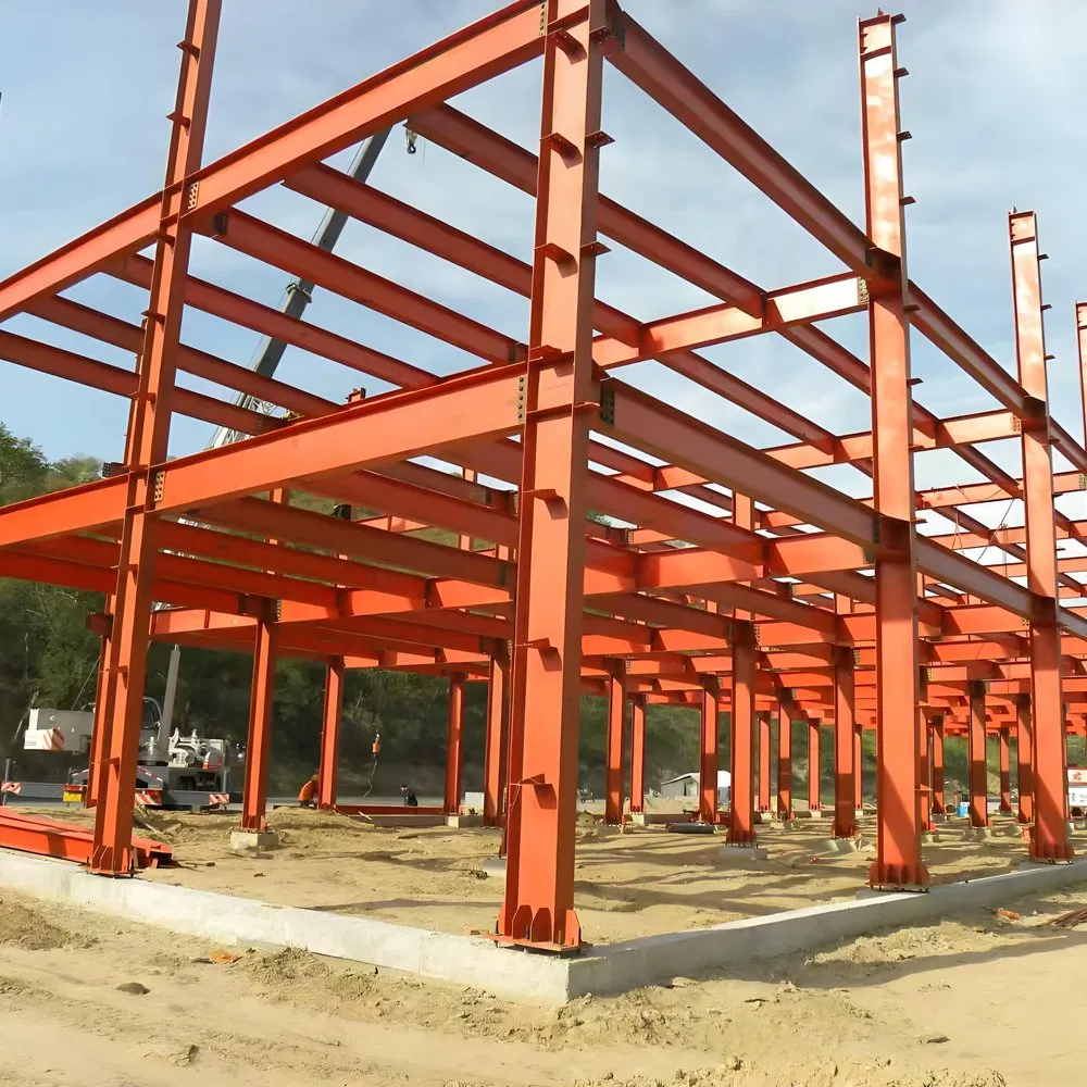 SGS & CE Certified Steel Construction Building, Corrosion Resistant & Durable
