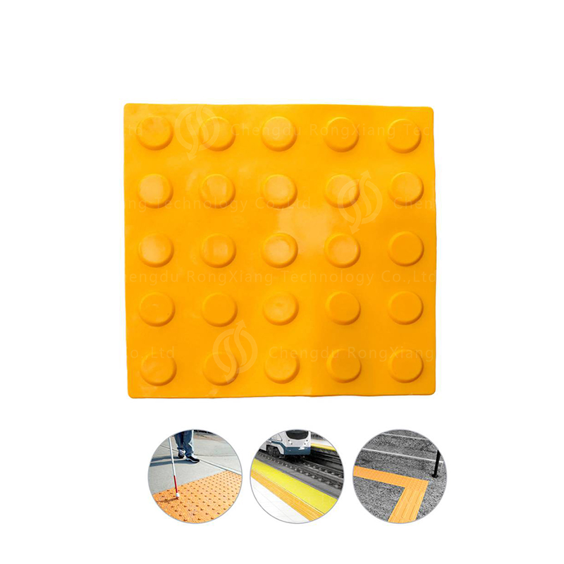 Тактильная плитка из резины для безопасности