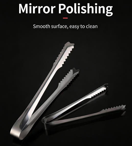 Stainless Steel Food Tongs / Ice Tongs