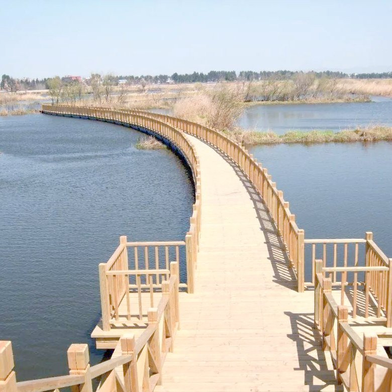High-Strength Floating Bridge for Mixed Pedestrian/Vehicle Access