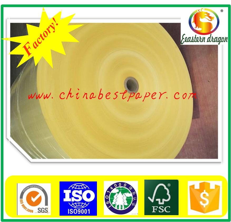 Hot melt Yellow 40g Release Base Paper