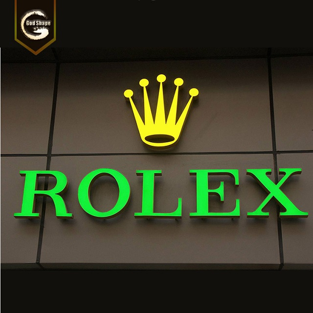 Outdoor Storefront Business Signs 3D Acrylic Company Illuminated Channel Letters Signage