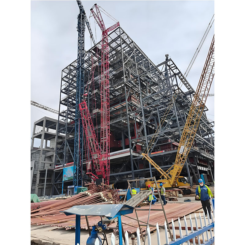 Carbon Footprint Reducing Power Plant Steel Structures Aligning with Dual-Carbon Goals