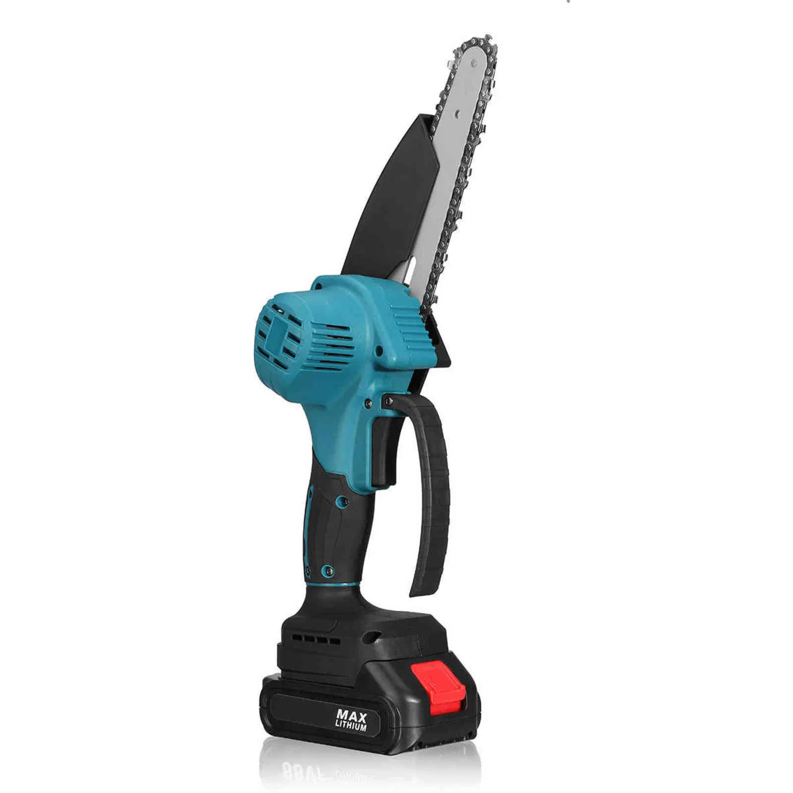 Brushless 6 Inch Single Hand Electric Chain Saw Mini Cordless Electric Battery Chainsaw