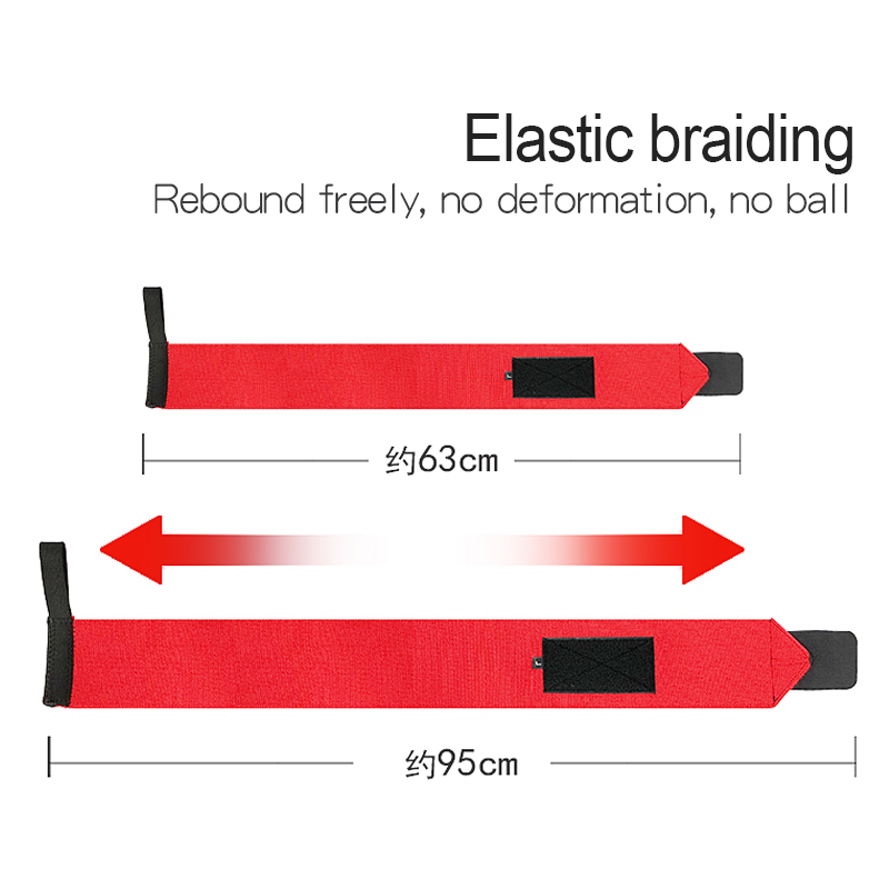Напульсники для тяжелой атлетики с фиксацией запястья