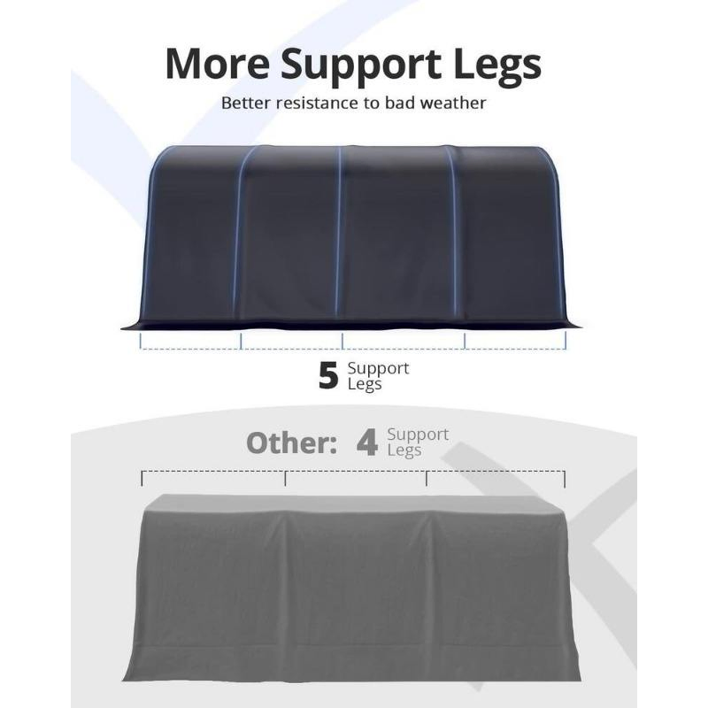 New-Style Multi-Function Removable Heavy Duty Weather-Resistant Car Shade Carport Canopy