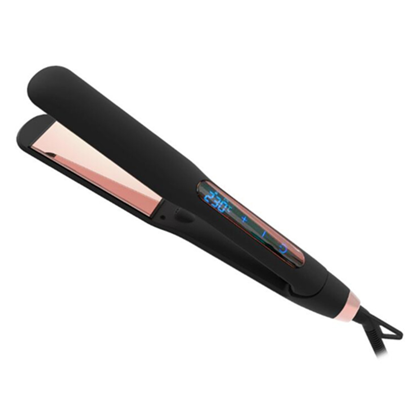 2021 Newest Touch Screen Anion Hair Straightener Flat Iron Hair Straightening Machine