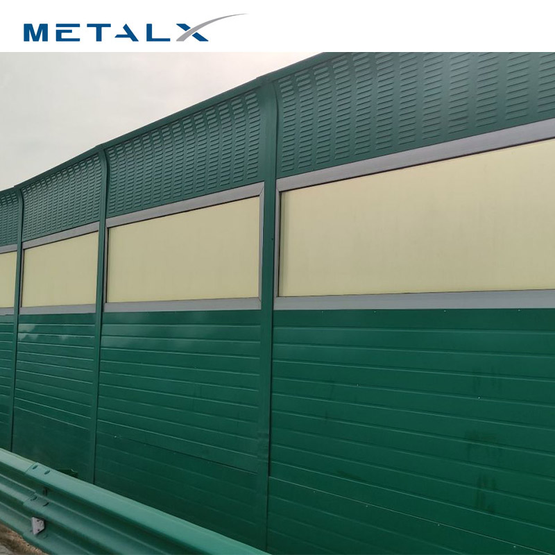 Factory Sale Highway Noise Barrier Sound Absorbing Panel Noise Reduction Wall Sound Barrier