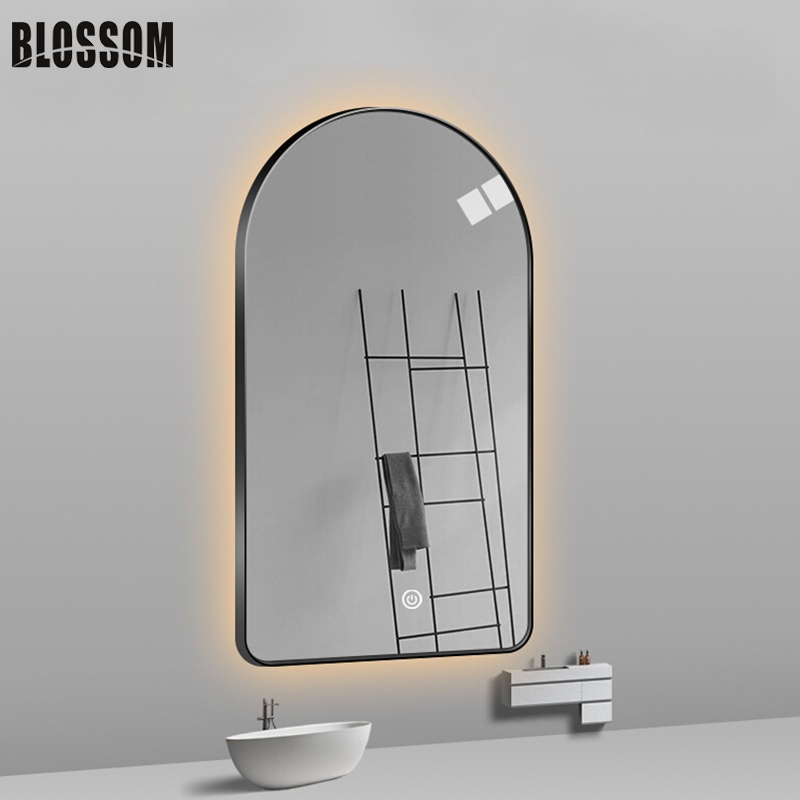 Warm Light Illuminated LED Lighting Bathroom Makeup Cosmetic Mirror