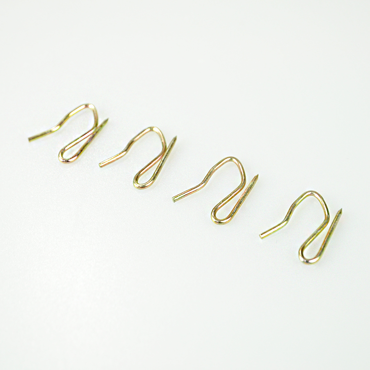 Metal Silver Curtain Hooks Pin-on Drapery Hooks