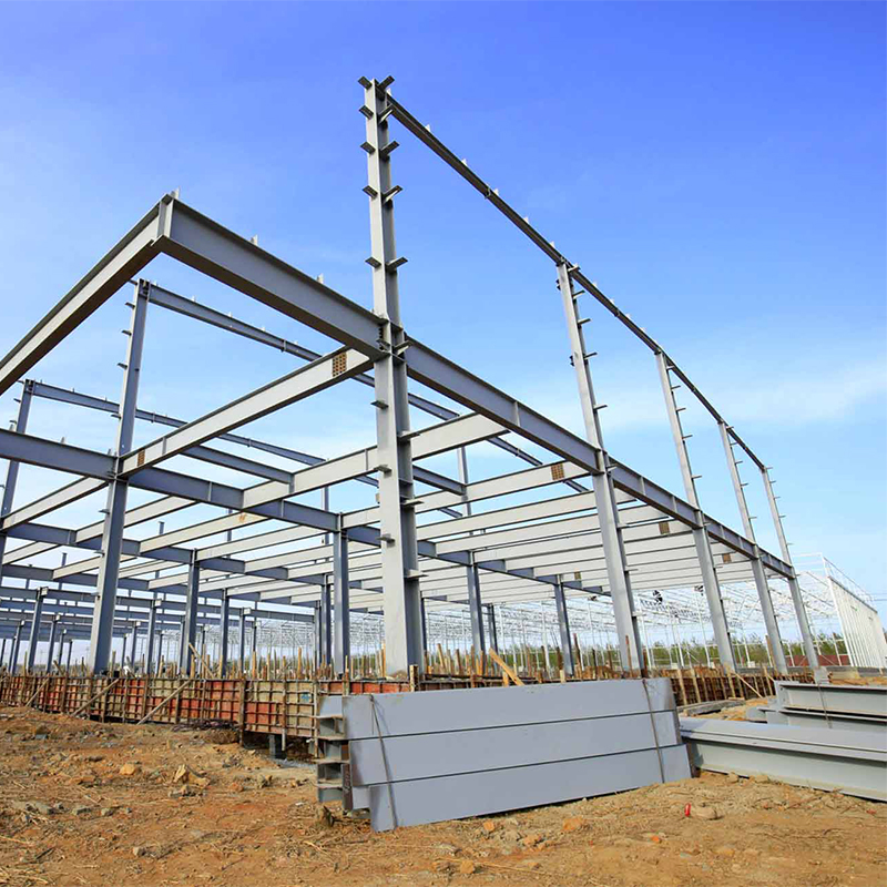 Large-Span Deposito Structural Steel Framework Storage Garden Shed