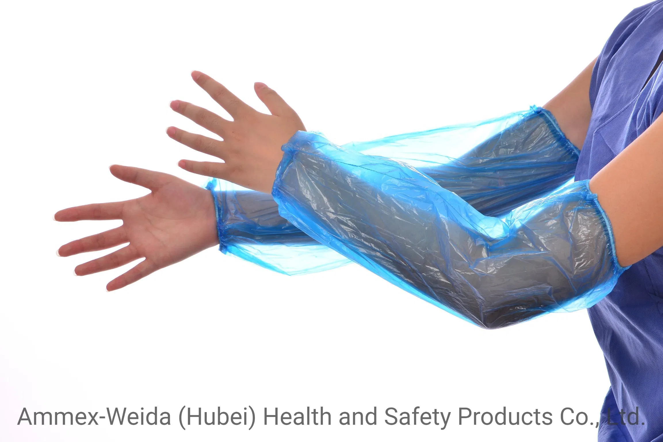 Single Use Plastic Oversleeves by Polythene Material with Odorless and Non-Toxic Features for Factory and Kitchen