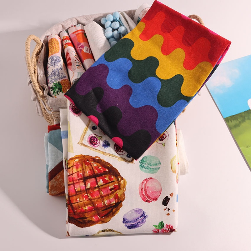 Eco-Friendly 100% Cotton Custom Printed Kitchen Tea Towels