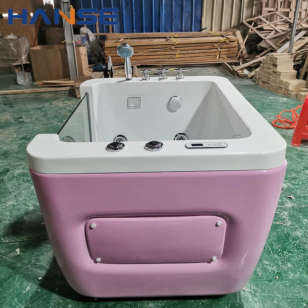 Детская акриловая ванна с гидромассажем и подсветкой