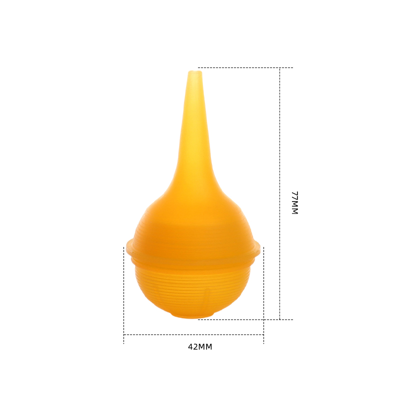 Portable Safety Use BPA Free Soft Silicone Baby Nasal Aspirator for Nose Cleaning