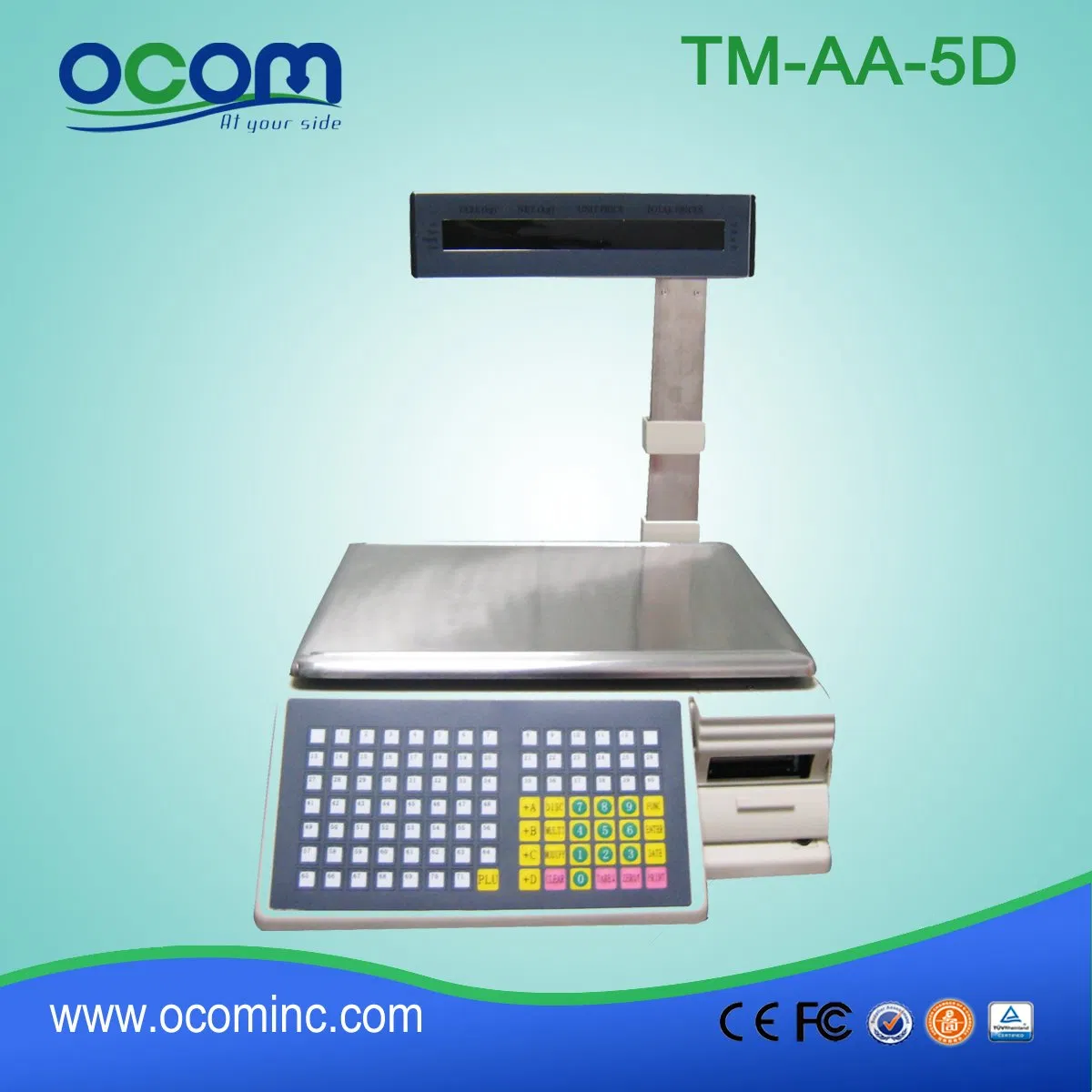 TM-AA-5D Electronic Barcode Label Printing Weighing Scale