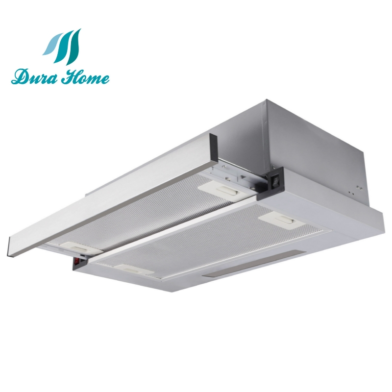 Contemporary Black Kitchen Hood Cooker Hood Range Hood Chimney with 900 Cfm and Low Noise