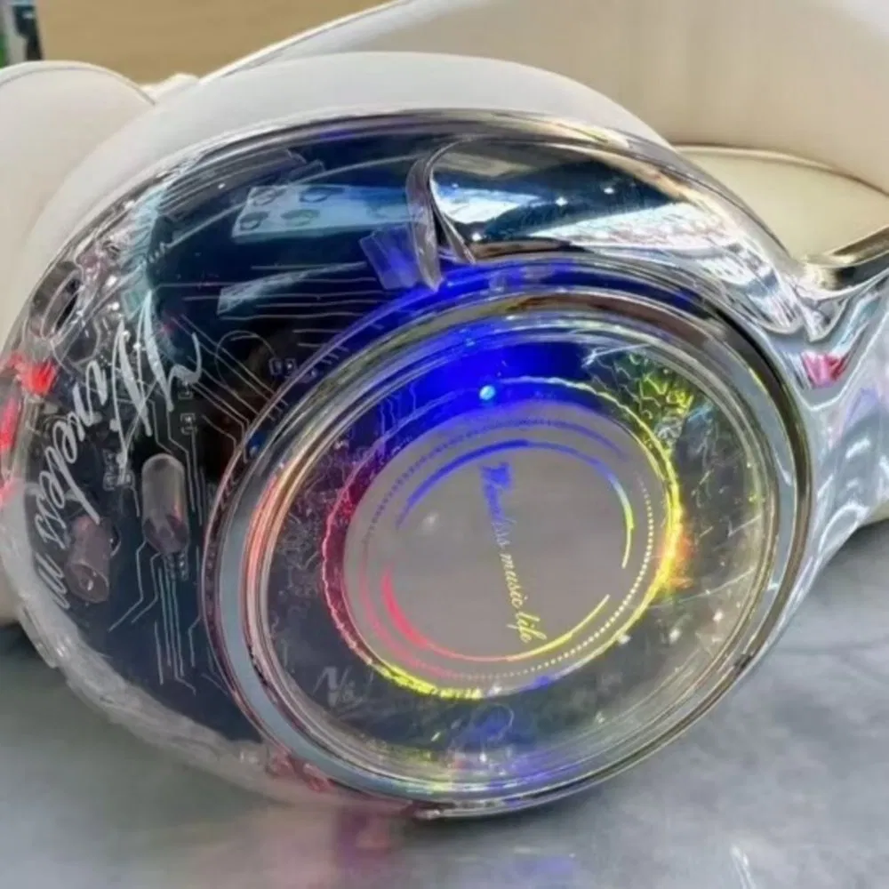 Беспроводные наушники с шумоподавлением и RGB-подсветкой