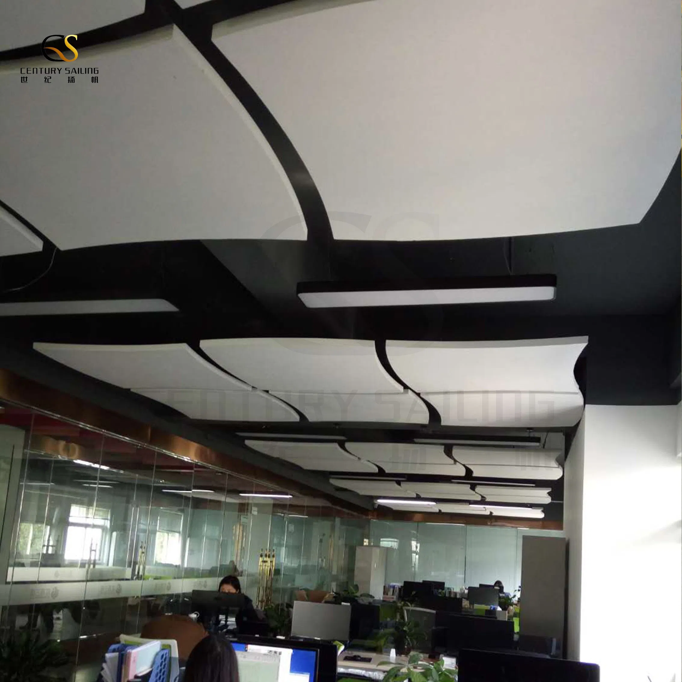 High Strength Fiberglass Acoustic Panel Fiberglass Ceiling for Decoration