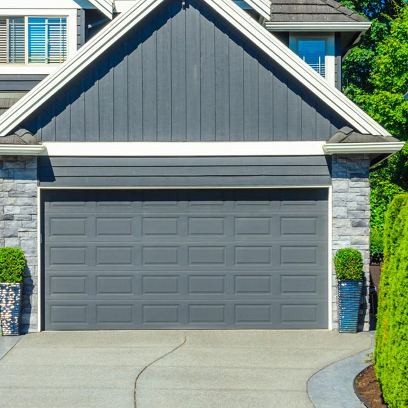 China Manufacturer PU Foam Automatic Steel Sectional Garage Door