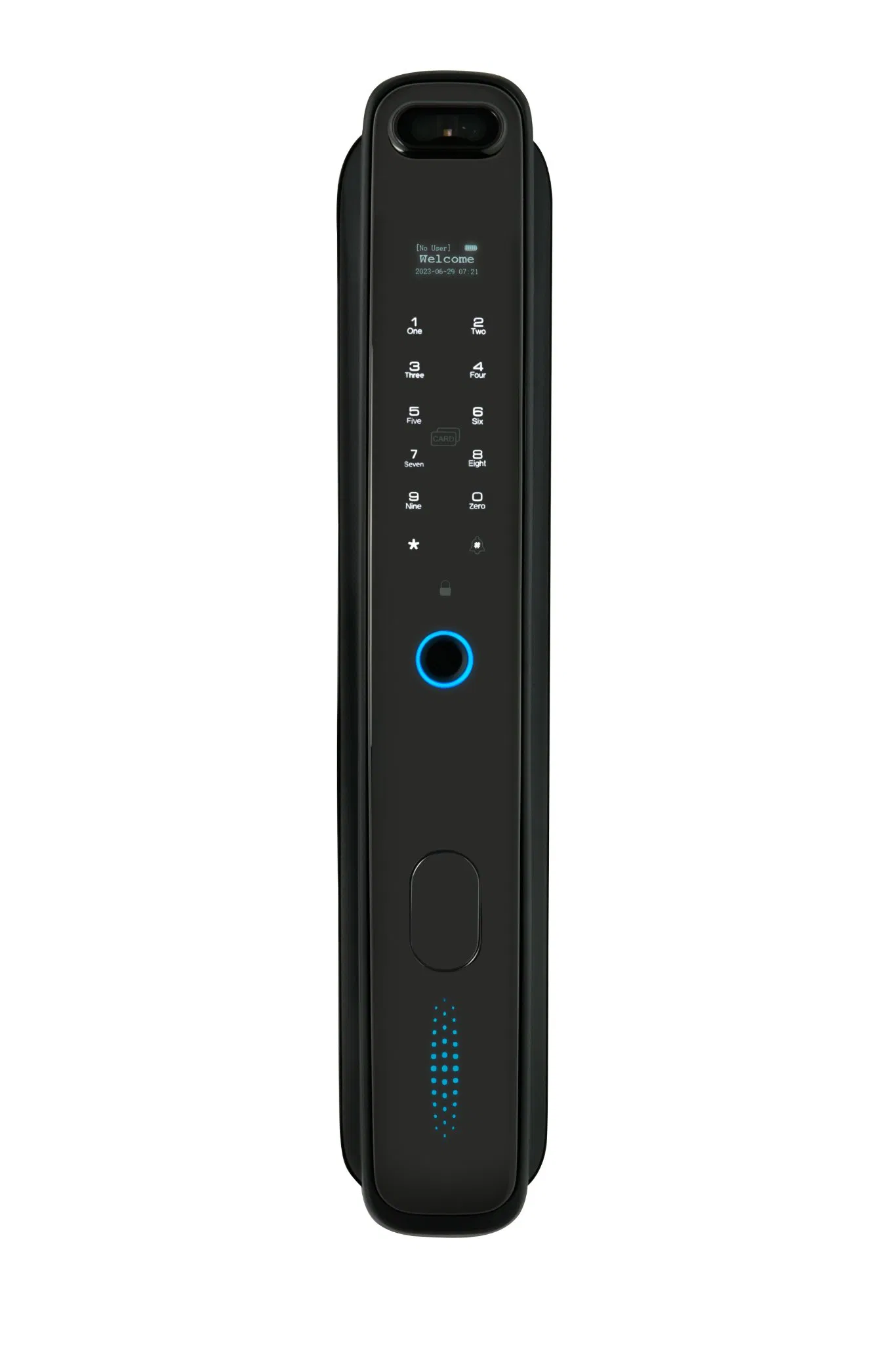 High Security Fingerprint/RFID Card/WiFi/Tuya/TT APP/ with Camera Intelligent Anti-Peep Digital Smart Door Lock (824)