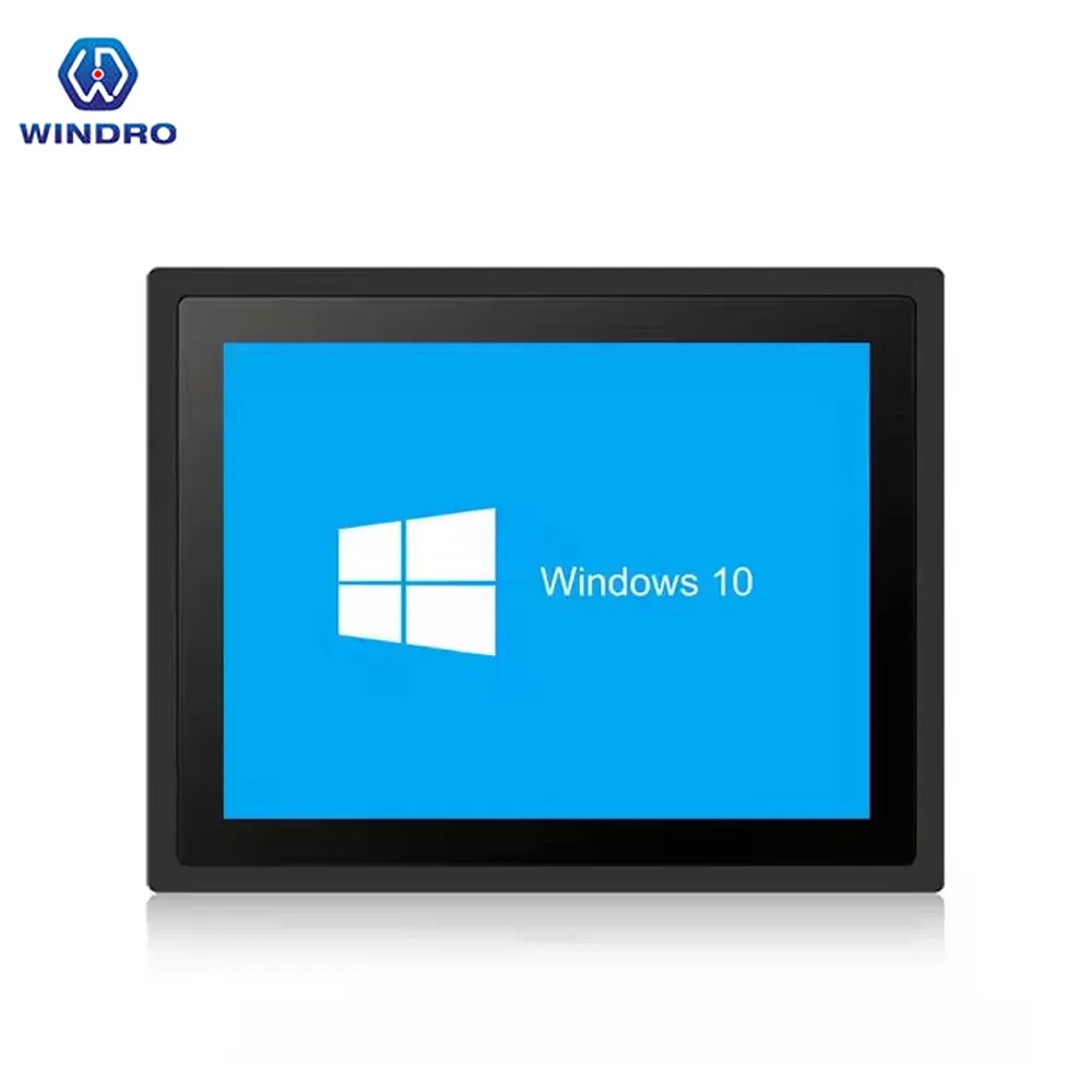10.4 Inch Embedded All in One Panel PC I5 10th 1024*768 Resolution 10 Point Capacitive Touchscreen Monitor Industrial Tablet PC for ATM