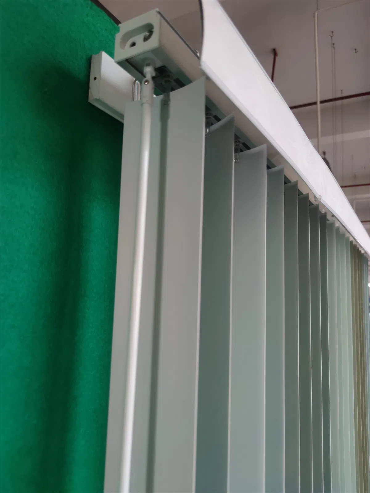 Large Window Use Indoor 89mm 3.5inch PVC Slat Vertical Blinds