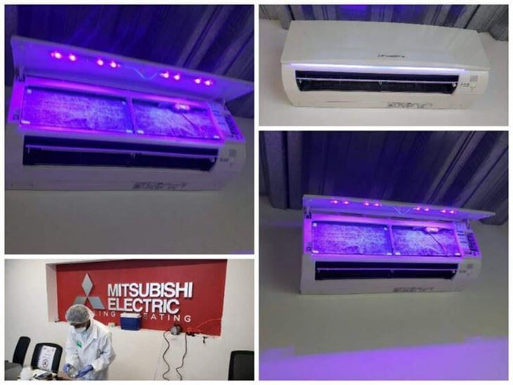 Advanced HVAC Air Sterilizer Green Deep Air Condition Purifier UV Germicidal Lamp with High Quality