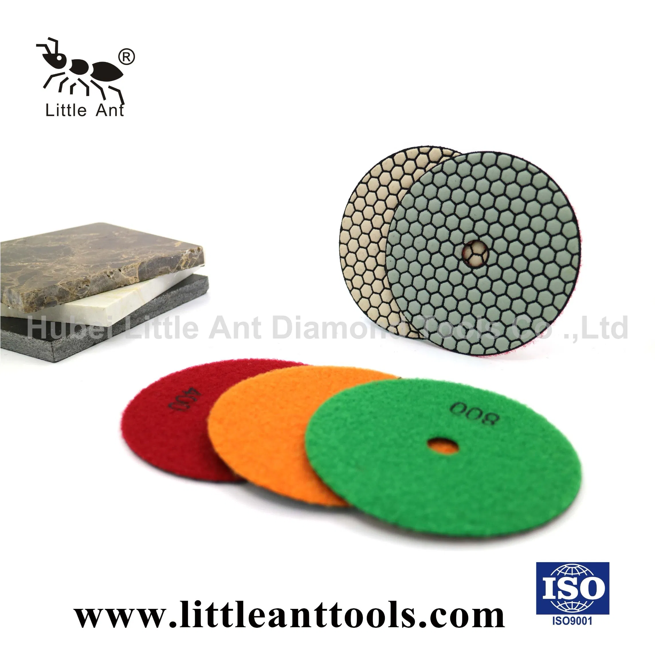 4 '' Diamond Flexible Wet Polishing Pads for Stones /Granite/Marble