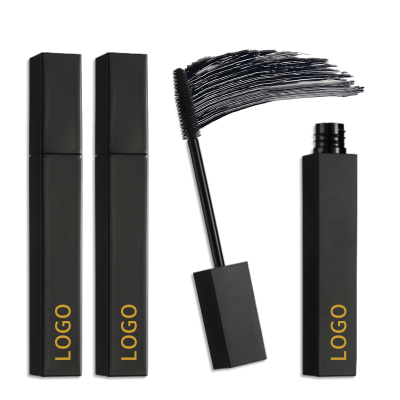 Wholesale Custom Vegan Black 4D Silk Fiber Waterproof Mascara Eyelash Extensions