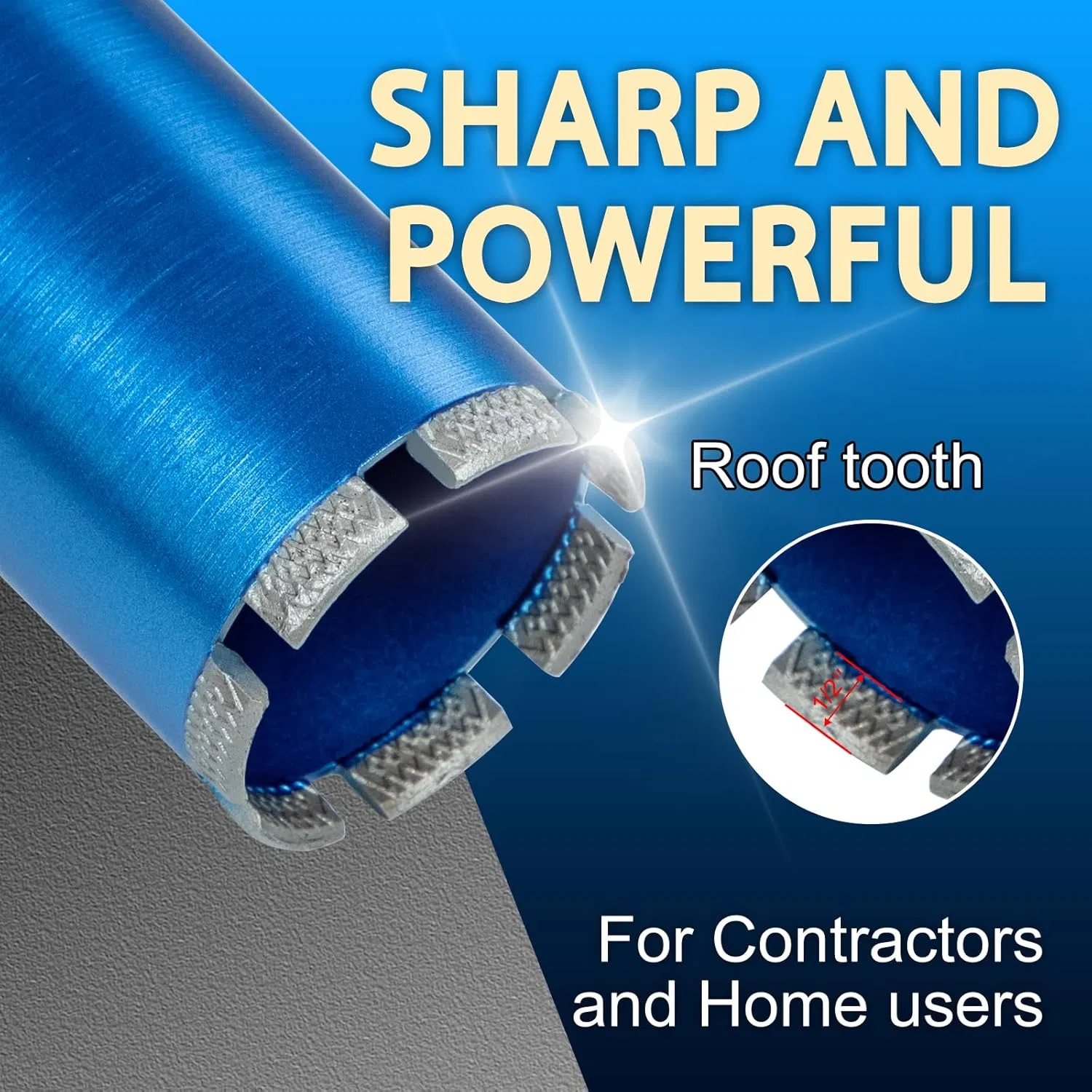 Алмазная коронка 152 мм для армированного бетона