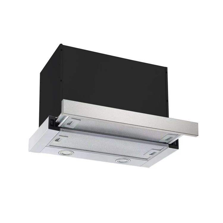 2026 New Telescopic Extractor Hood with Advanced Touch Switch Control, Offering Sleek Design and Powerful Ventilation for Modern Kitchens