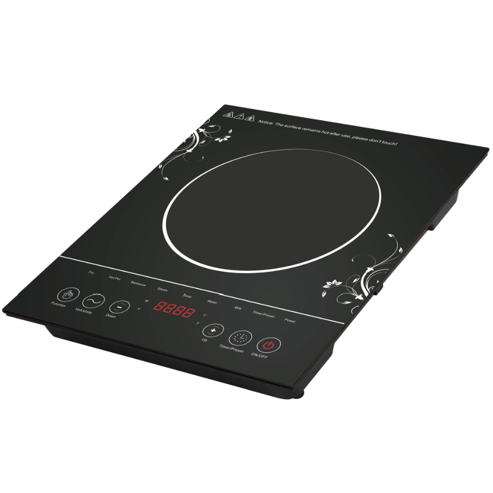 Metal Housing 1 Head Easy Operation Embedded Inlaid Induction Cooker