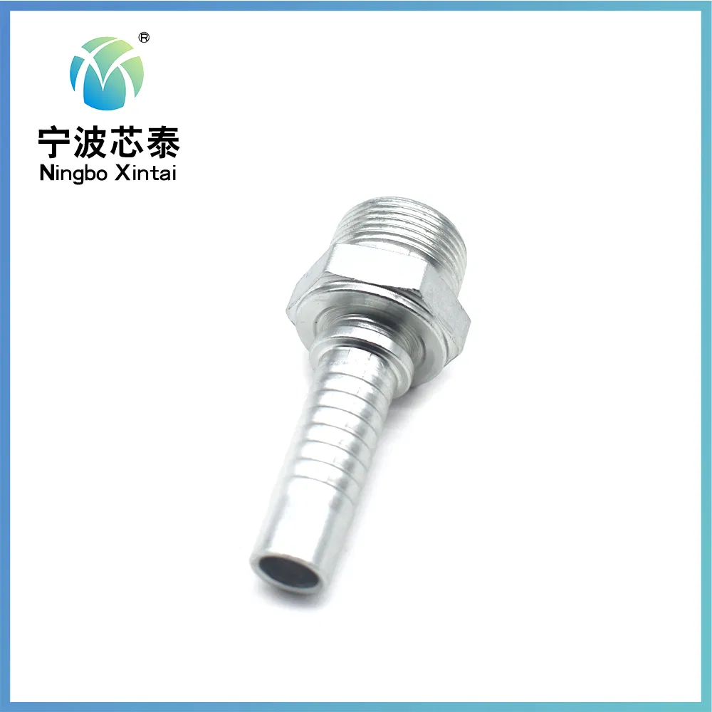 OEM ODM Factory Carbon Steel One Piece Hydraulic Hose Fittings 12611