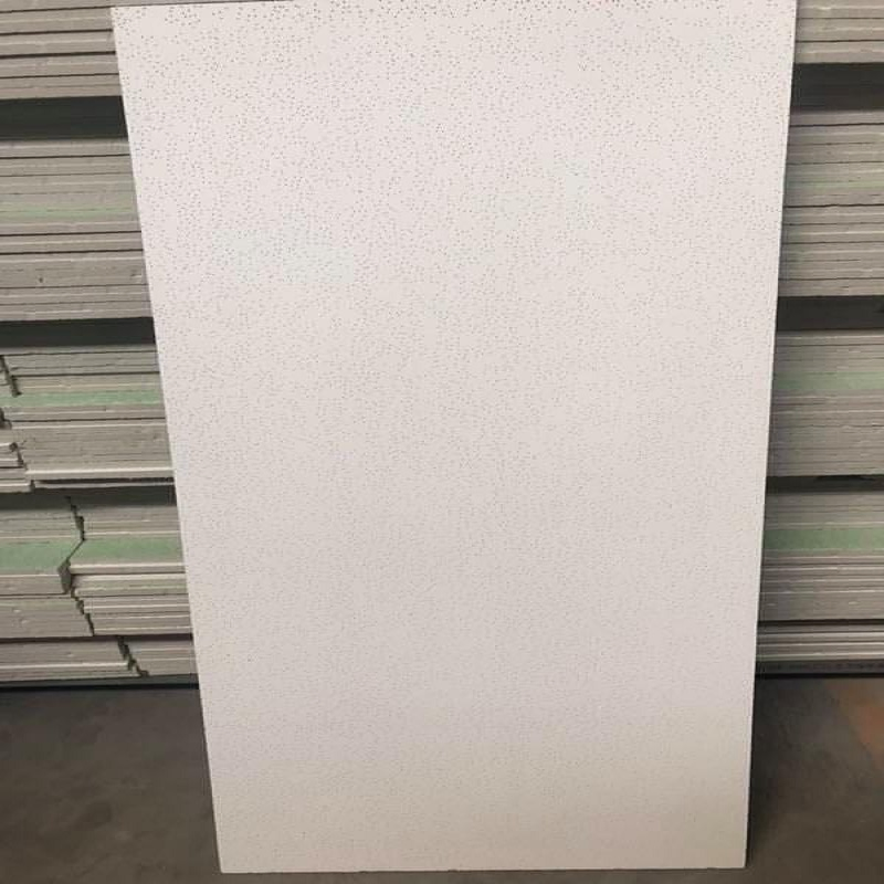 Acoustic Low Price Mineral Fibre False Ceiling Board 595*595*16mm