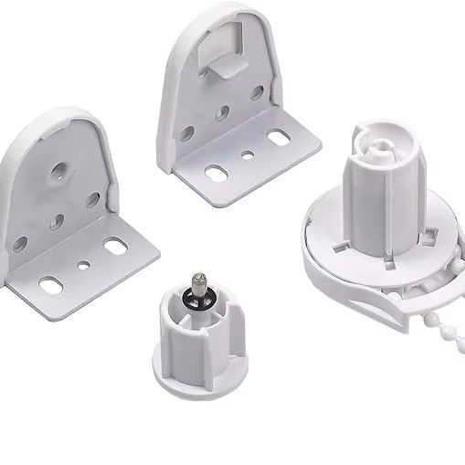 Roller Blinds Center Control, Roman Blinds System, Pleated Curtain Bracket Fitting Set