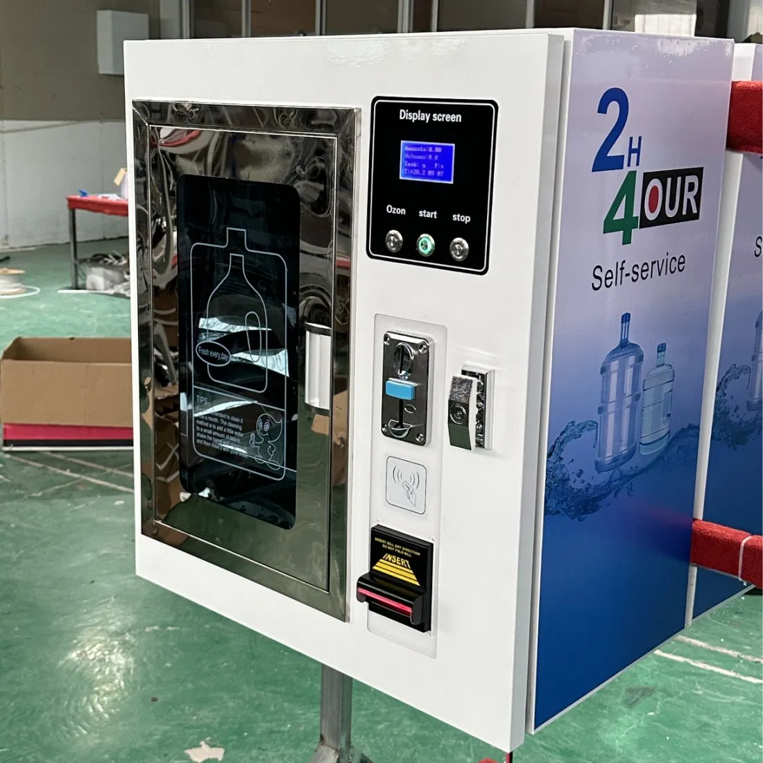 Commercial Wall-Mounted Water Vending Machine Self-Service Portable Water Purification Vending Equipment for Business