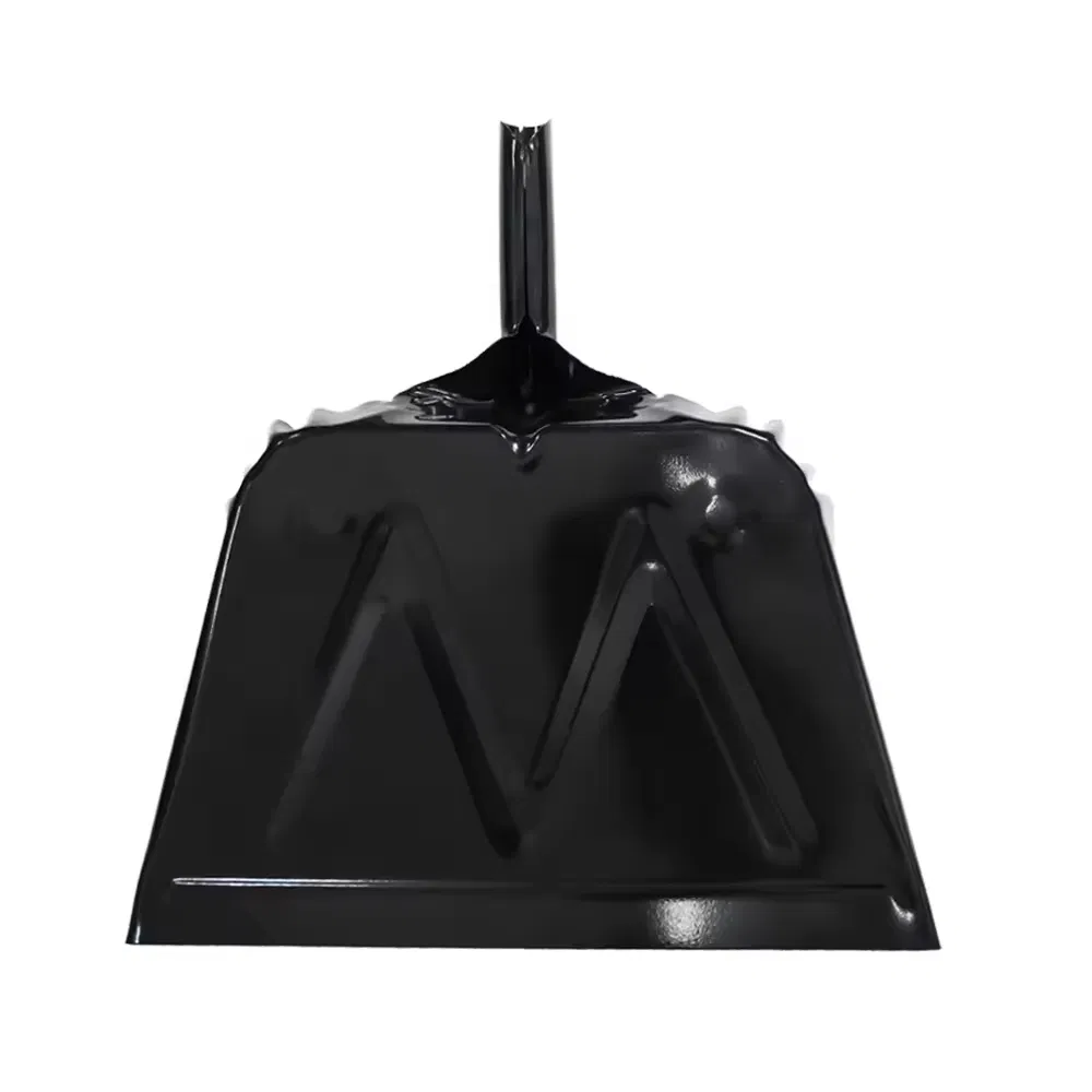 Heavy Duty Metal Dustpan for Commercial Use - 12 & 16 Inch