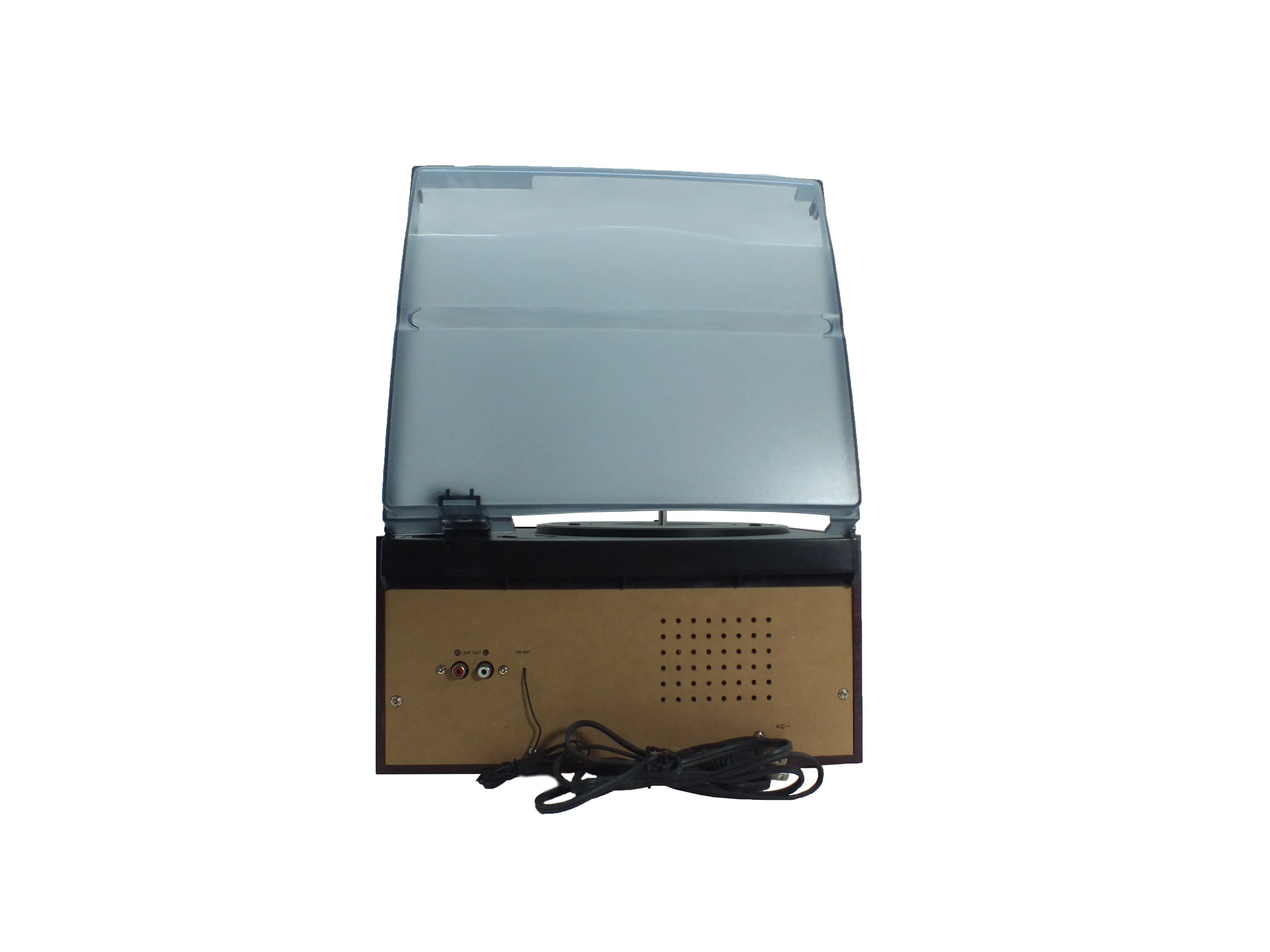 Retro Multi Turntable Record Player with Built-in Speakers